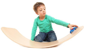 das.Brett bouncy wooden balance board ("the Brett", das Brett) - jiminy eco-toys