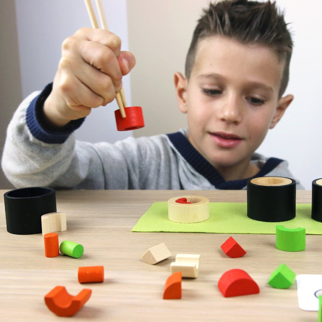 Makemaki - Wooden Sushi Skill Game for 2 players for age 6+ – jiminy  eco-toys