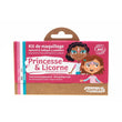 Load image into Gallery viewer, New- Organic face painting kit - 3 colours (pink, white, blue): Princess / Unicorn for age 3+ - jiminy eco-toys