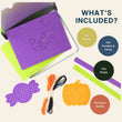 Load image into Gallery viewer, Stitch Your Own Halloween Trick or Treat Felt Bag