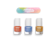 Load image into Gallery viewer, Water-based and peelable nail polishes set 3 shades + Nail File -Sunset