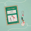 Load image into Gallery viewer, Make You Own Santa Claus Keyring - Cotton Twist