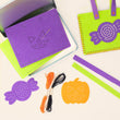 Load image into Gallery viewer, Stitch Your Own Halloween Trick or Treat Felt Bag