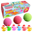 Load image into Gallery viewer, Zimpli Christmas Duck Surprise Bath Bomb 3 Pack with Toys