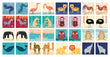 Load image into Gallery viewer, Memory Game - WILD ANIMALS
