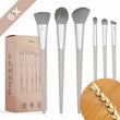 Load image into Gallery viewer, Bamboozy Makeup Brushes Set Wheatstraw - jiminy eco - toys