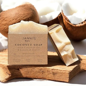Coconut Soap Bar - jiminy eco - toys