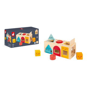 Colors & Geometric Shapes Sorting Box - jiminy eco - toys