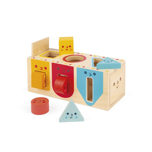 Colors & Geometric Shapes Sorting Box - jiminy eco - toys