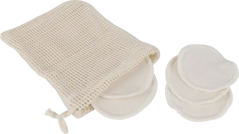 Cotton Make - up Removal Pads in Bag - jiminy eco - toys