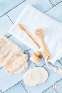 Cotton Make - up Removal Pads in Bag - jiminy eco - toys