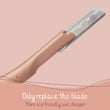 Load image into Gallery viewer, Bamboozy Metal Dermaplaning Eyebrow Facial Razors