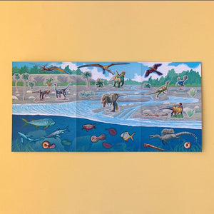 Dino Stickers Set (100 removable Stickers), age 3+ - jiminy eco - toys