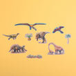 Load image into Gallery viewer, Dino Stickers Set (100 removable Stickers), age 3+ - jiminy eco - toys
