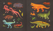 Load image into Gallery viewer, DINOSAURS STICKEROLOGY - jiminy eco-toys