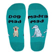 Load image into Gallery viewer, Dog Mad/Madra Mad Green Socks - Adult's Socks by Irish Socksciety - jiminy eco-toys