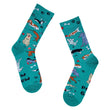 Load image into Gallery viewer, Dog Mad/Madra Mad Green Socks - Adult's Socks by Irish Socksciety - jiminy eco-toys