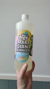 Eco giant bubble mix refills! for all ages - jiminy eco - toys