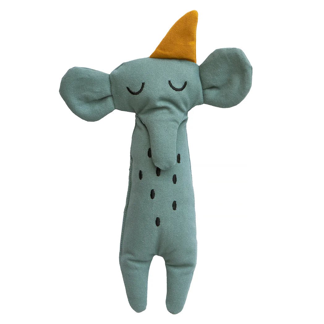 Elephant Soft Toy - jiminy eco - toys