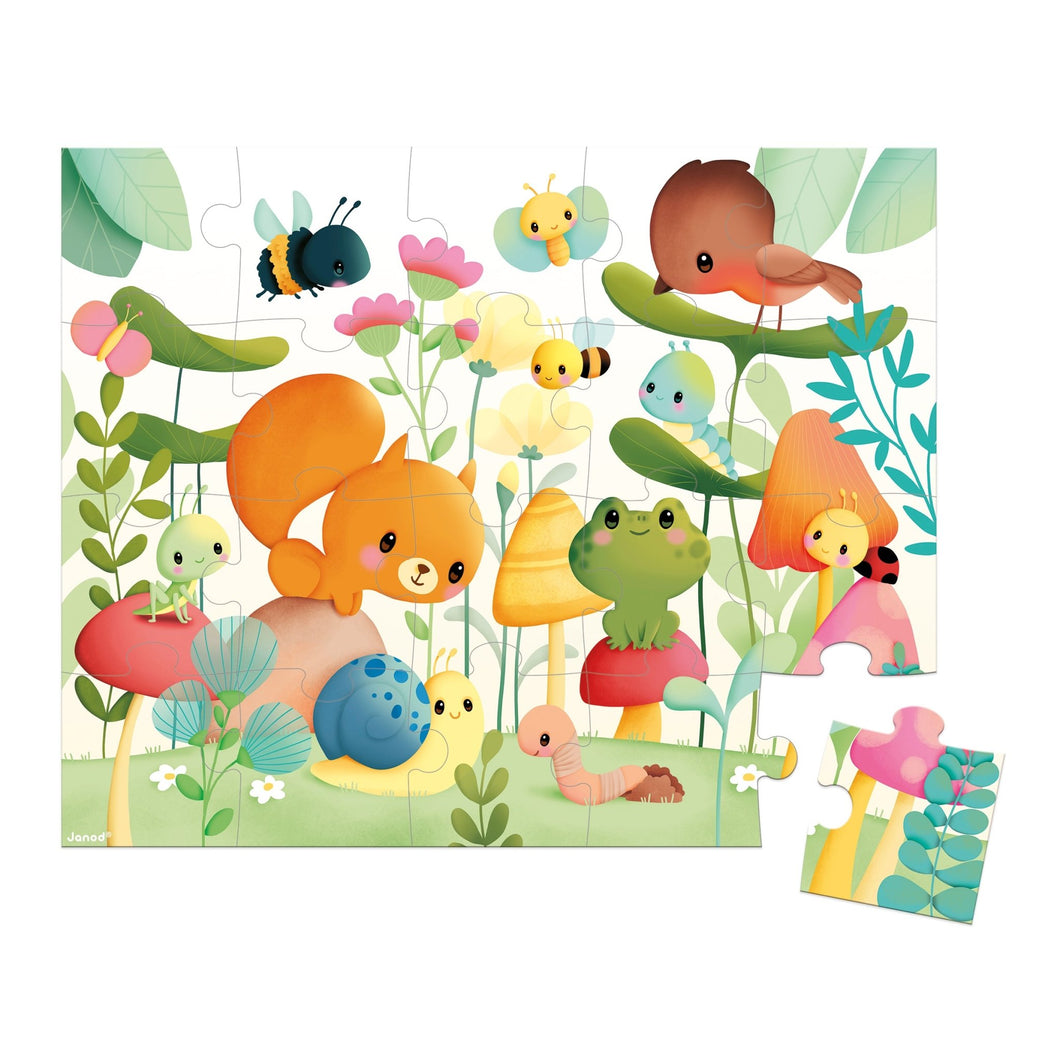 Garden Friends Jigsaw (20 pieces) - jiminy eco - toys