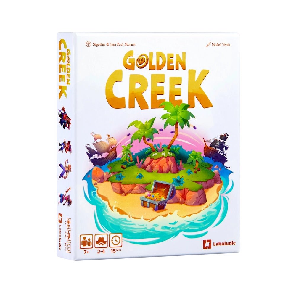 Golden Creek - A Family Game - jiminy eco - toys