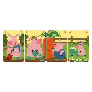 Happy Families Family Farm - Card Game - jiminy eco - toys