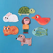 Load image into Gallery viewer, I Love My Pets - Set of 7 Reversible Jigsaws - jiminy eco - toys
