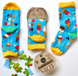 Load image into Gallery viewer, Ice Ice Baby - Kids Socks by Irish Socksciety - jiminy eco-toys