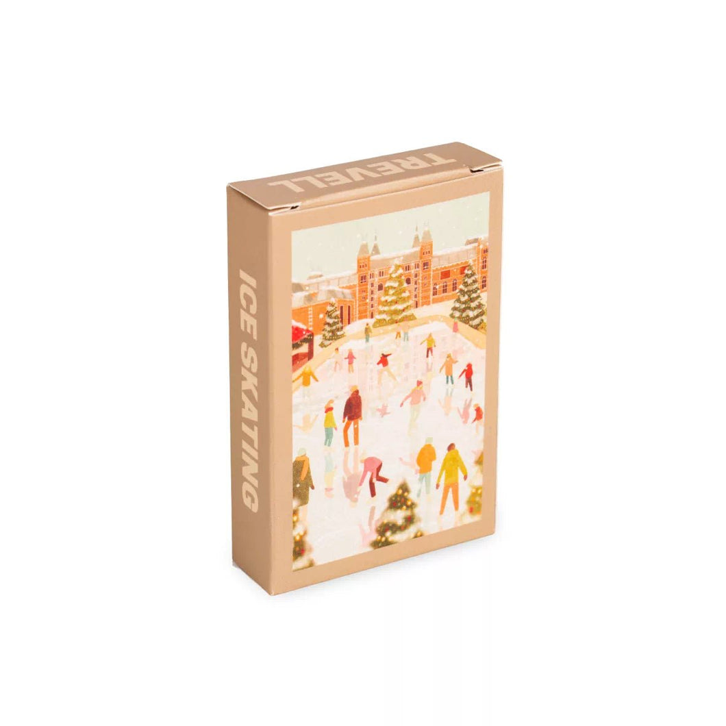 Ice Skating - Mini Coffee Break Jigsaw - jiminy eco - toys