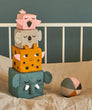 Load image into Gallery viewer, Jungle Life Stacking Cubes - jiminy eco - toys