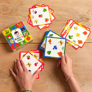Kaoki Nature - Child's Card Game - jiminy eco - toys
