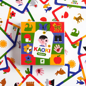 Kaoki Nature - Child's Card Game - jiminy eco - toys