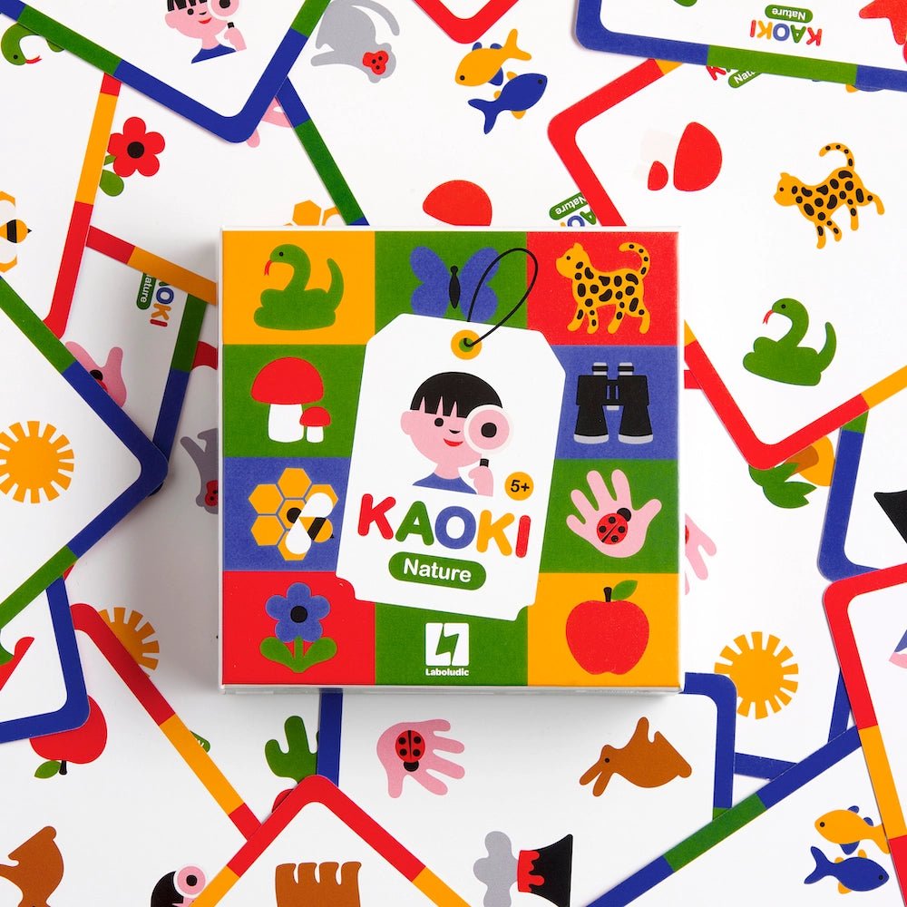 Kaoki Nature - Child's Card Game - jiminy eco - toys