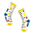 Load image into Gallery viewer, Let's Count/Comhairimis - Kids Socks by Irish Socksciety - jiminy eco-toys