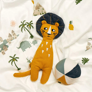 Lion Soft Toy - jiminy eco - toys