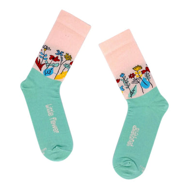 Little Flower / Bláthnat Socks - Adult's Socks by Irish Socksciety - jiminy eco - toys