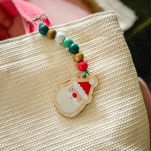 Make You Own Santa Claus Keyring - Cotton Twist - jiminy eco - toys