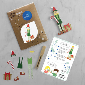 Make Your Own Elf Peg Doll - jiminy eco - toys