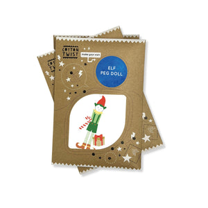 Make Your Own Elf Peg Doll - jiminy eco - toys