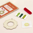Load image into Gallery viewer, Make Your Own Stitched Wreath Decoration - Cotton Twist - jiminy eco - toys