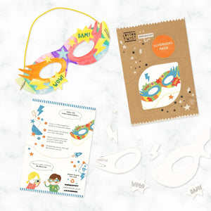 Make Your Own Superhero Mask - jiminy eco - toys