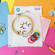 Load image into Gallery viewer, Merry and Bright Mini Embroidery Kit - Adult&#39;s Craft Kit - jiminy eco - toys