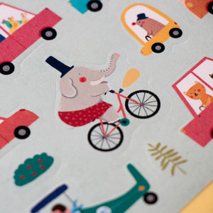 My City Stickers Set (150 removable Stickers), age 3+ - jiminy eco - toys