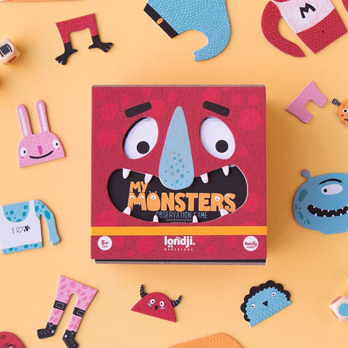 My Monsters - Family Game for 5 years+ - jiminy eco - toys