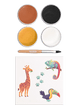 Load image into Gallery viewer, Namaki Tiger Face Painting kit with four colours - jiminy eco - toys