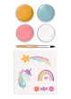 Load image into Gallery viewer, Namaki Unicorn Face Painting kit with four colours - jiminy eco - toys