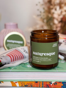 Naturesque Amber Jar Candle