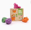 Load image into Gallery viewer, Organic Easy Vegan Clay Set of 4 “Loki" - jiminy eco-toys