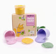 Load image into Gallery viewer, Organic Vegan Finger Paints Set of 4 “Luka” - jiminy eco - toys