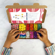 Load image into Gallery viewer, Rainbow and Flower Bracelet Making Kit - jiminy eco - toys